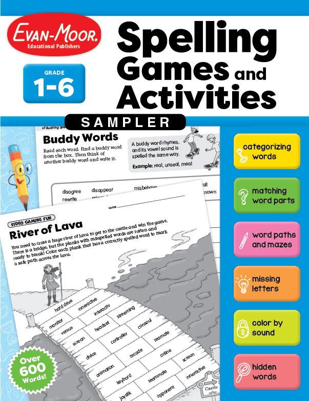 Spelling Games and Activities Sampler