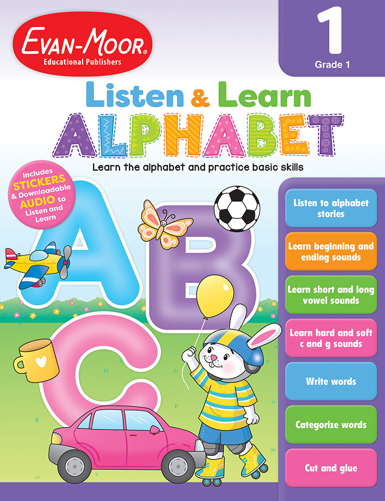 Listen and Learn: Alphabet, Grade 1
