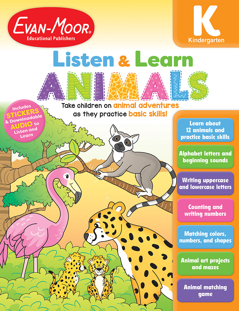 Listen & Learn: Animals book cover