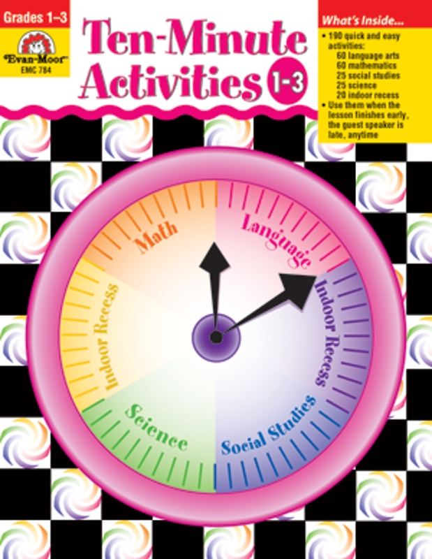 Ten-Minute Activities, Grades 1-3 - Teacher Reproducibles, E-book