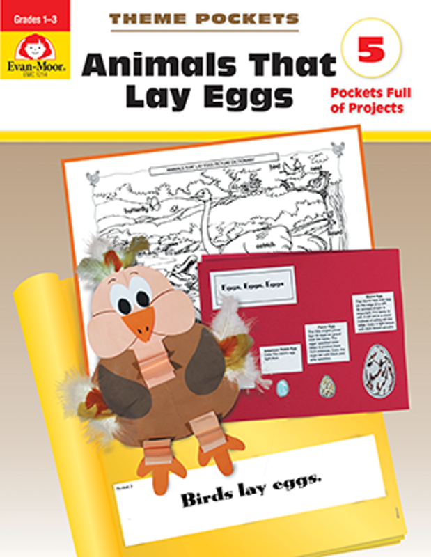 Theme Pockets: Animals that Lay Eggs, Grades 1-3 - Teacher Reproducibles, E-book