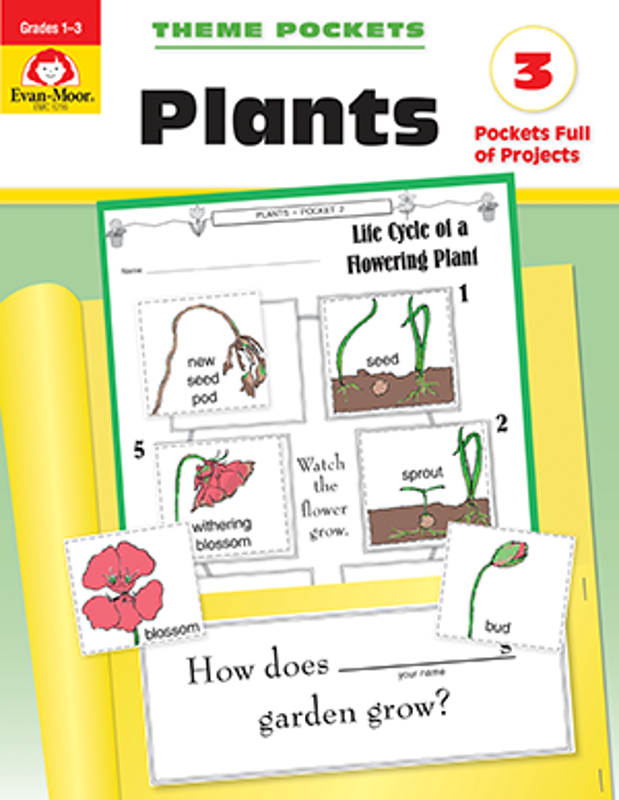 Theme Pockets: Plants, Grades 1-3 - Teacher Reproducibles, E-book