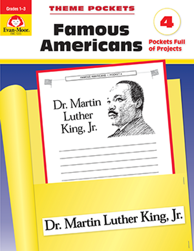 Theme Pockets: Famous Americans, Grades 1-3 - Teacher Reproducibles, E-book
