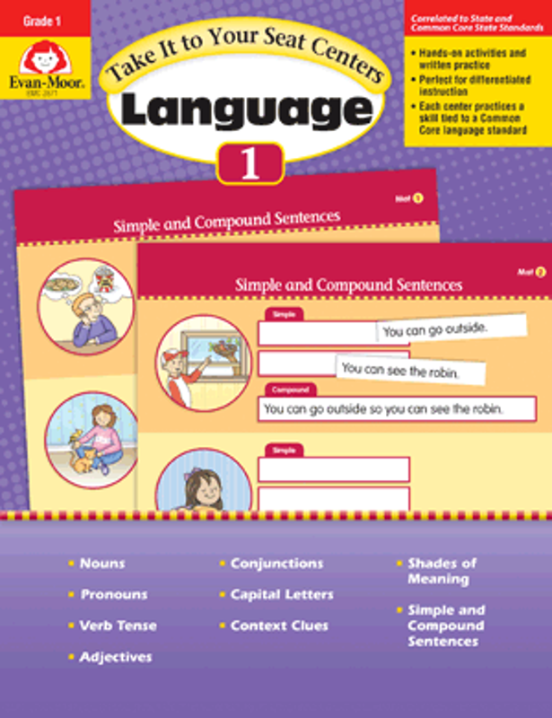 Picture of Take It to Your Seat: Language Centers, Grade 1 - E-book