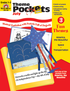 Picture of Theme Pockets, July, Grades 1-3 – Teacher Resource, E-book