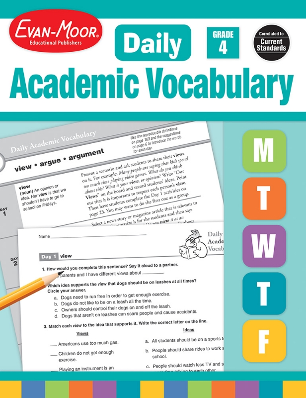 Daily Academic Vocabulary, Grade 4 - Teacher's Edition, E-book