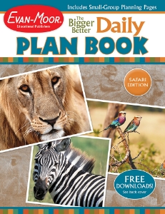 Daily Plan Book: Safari Edition, Grades K-6 - Teacher Reproducibles, E-book