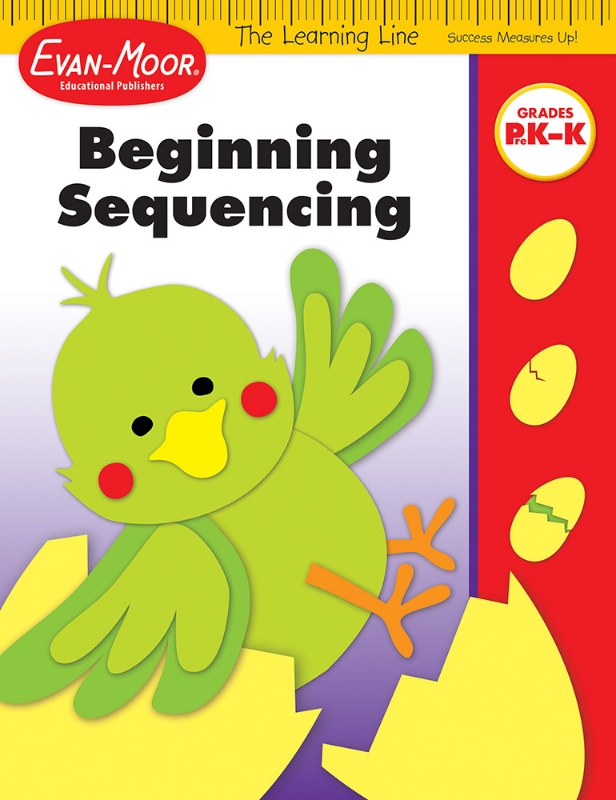 Learning Line: Beginning Sequencing, Grades PreK-K - Activity Book