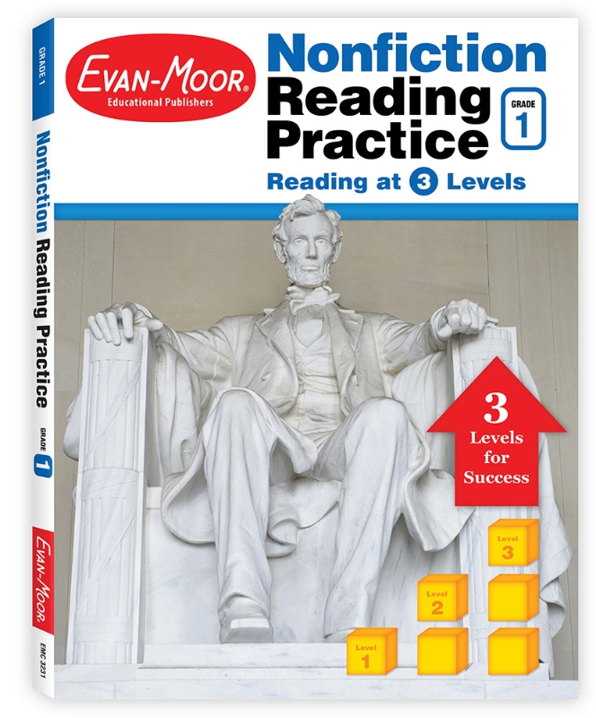 Nonfiction Reading Practice, Grade 1 - Teacher Reproducibles, Print