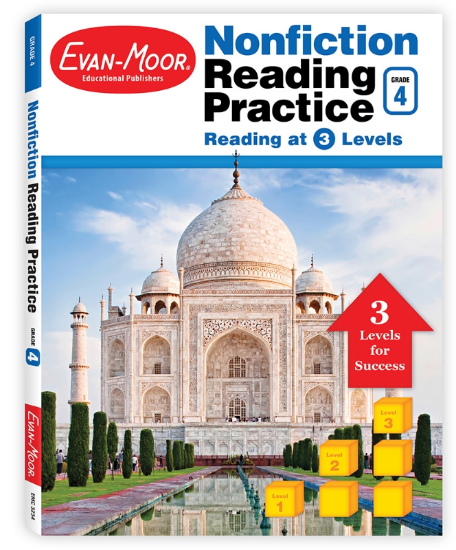 Nonfiction Reading Practice, Grade 4 - Teacher Reproducibles, Print