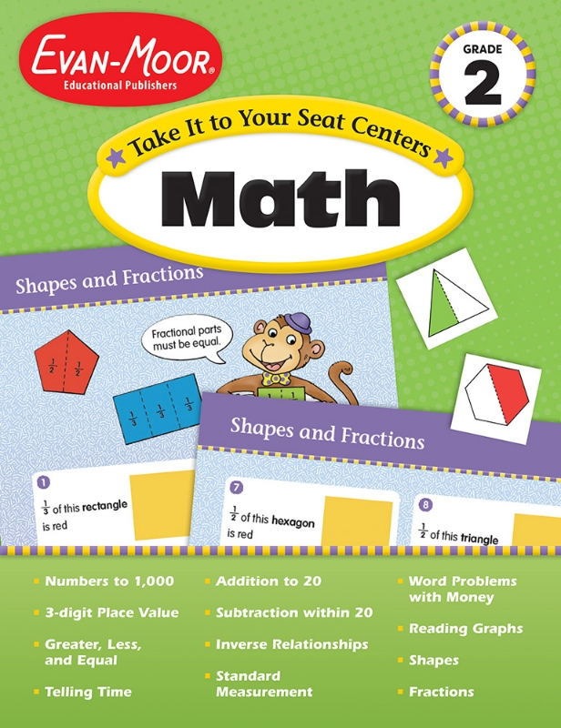 Take It to Your Seat: Math Centers, Grade 2 - Teacher Reproducibles, E-book