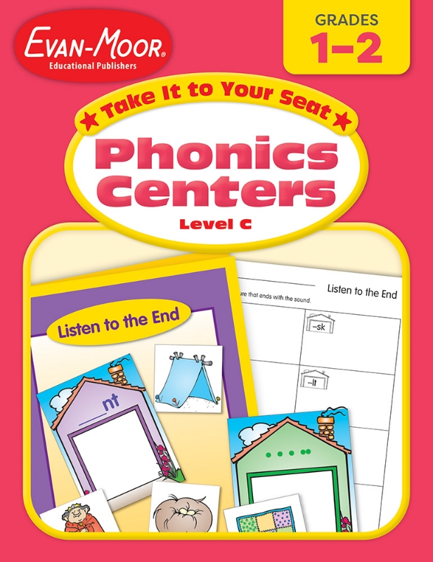 Take It to Your Seat: Phonics Centers, Grades 1-2 (Level C)- Teacher Resource, E-book