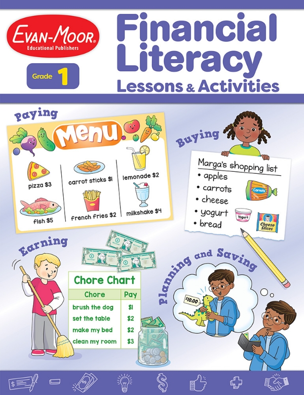Financial Literacy Lessons and Activities, Grade 1 — Teacher’s Resource, Print